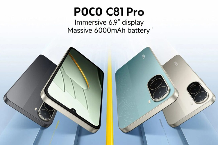 POCO C81 Pro Resmi Hadir di Indonesia, HP Sejutaan dengan Spek Gahar & Baterai Jumbo